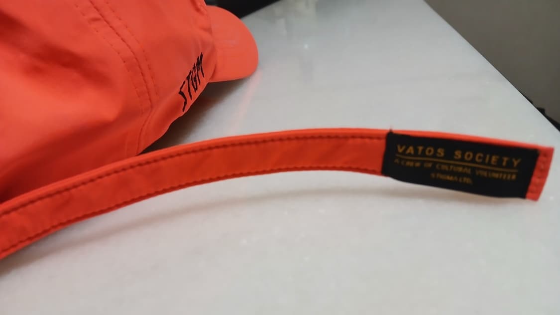 스티그마 STIGMA 정품 Fxxk 베이스 네온 오렌지 볼캡 야구 모자 상품이미지4