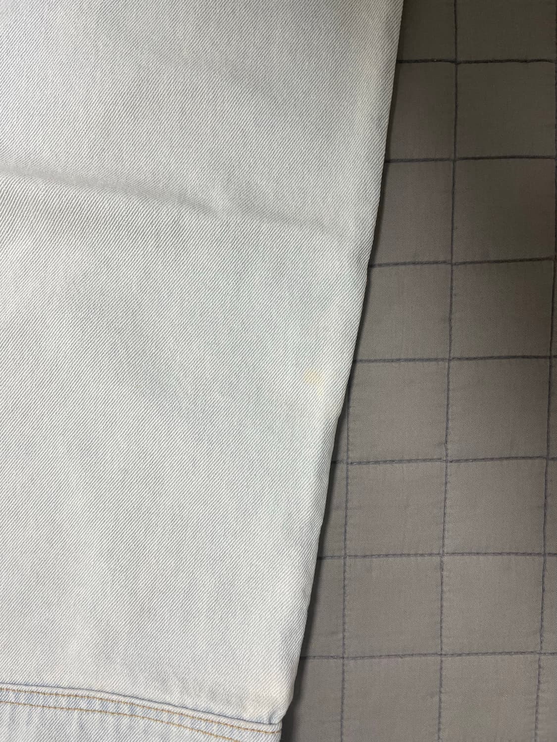 [L]PLASTICPRODUCT 페인터 데님팬츠 아이스블루 상품이미지5