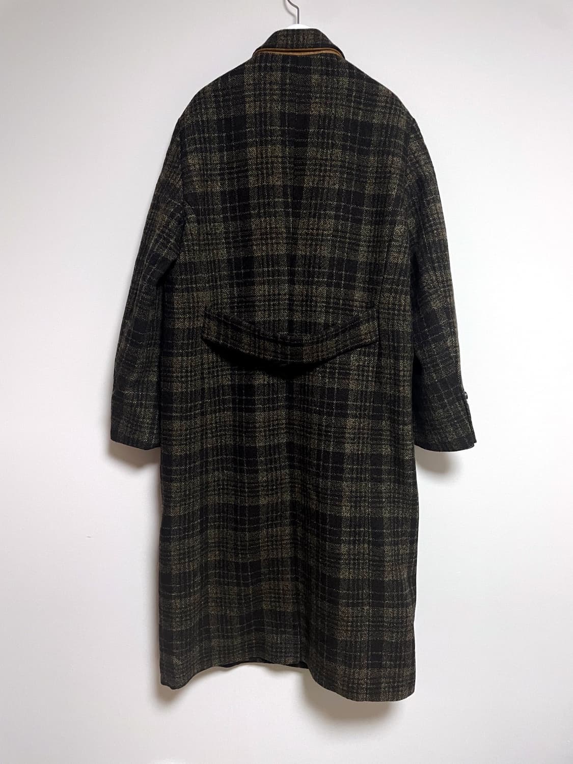 플랫80 체크 코트 상품이미지5