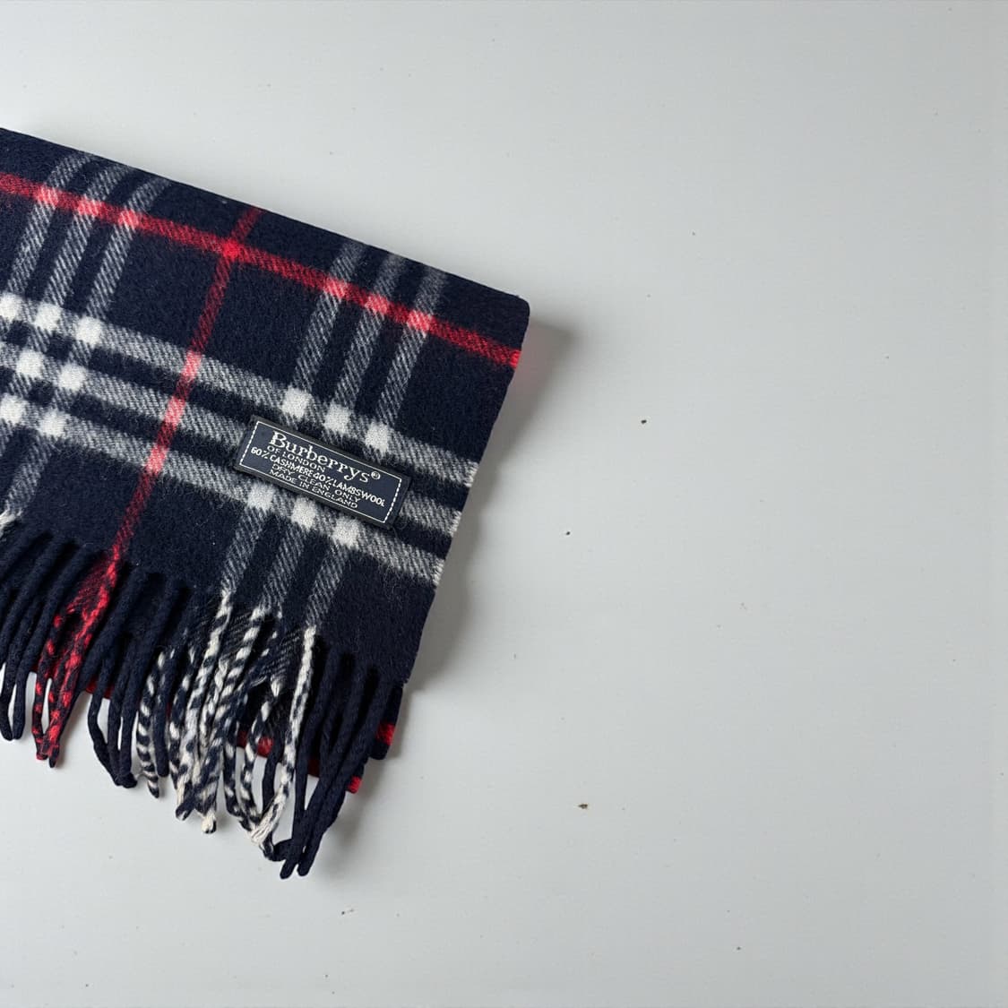버버리 노바체크 캐시미어X램스울 머플러 상품이미지4