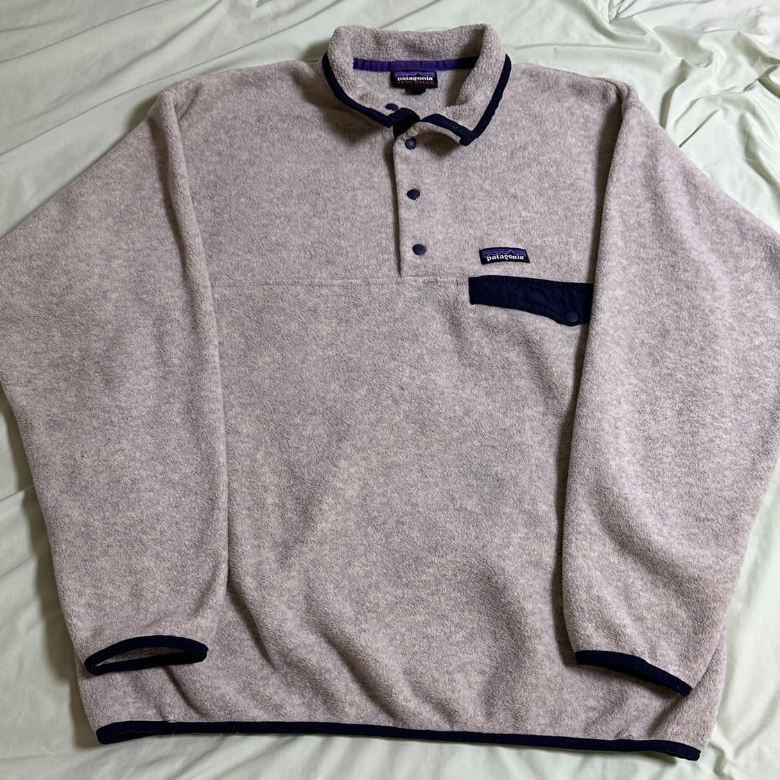 10s 파타고니아 신칠라 헤비웨이트 오트밀 L 상품이미지2