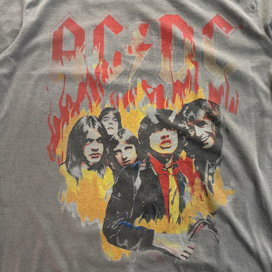 AC/DC 오피셜 빈티지 롱슬리브 M 상품이미지4