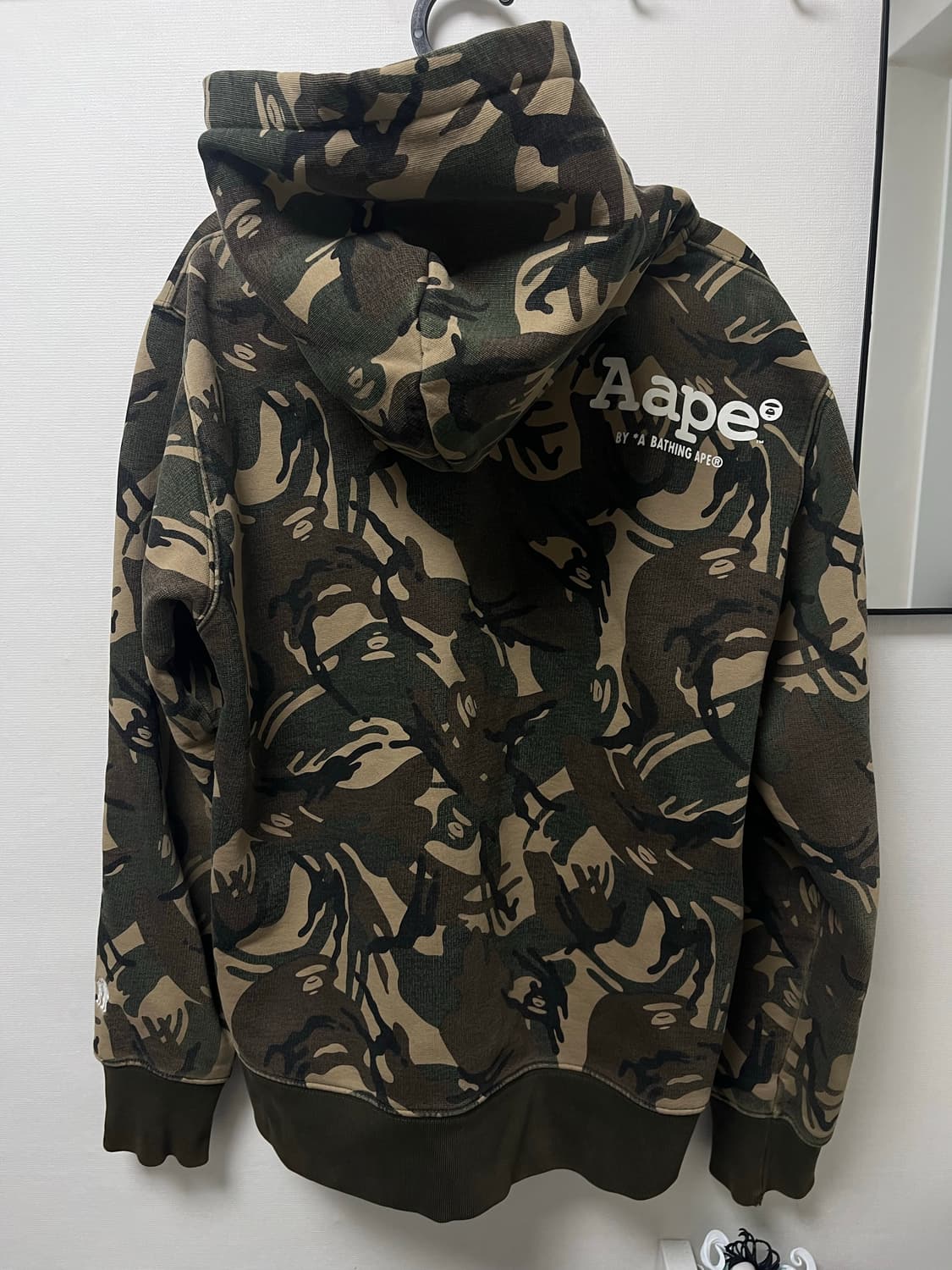 에이프 유니온 카모 후드 집업 L 상품이미지2
