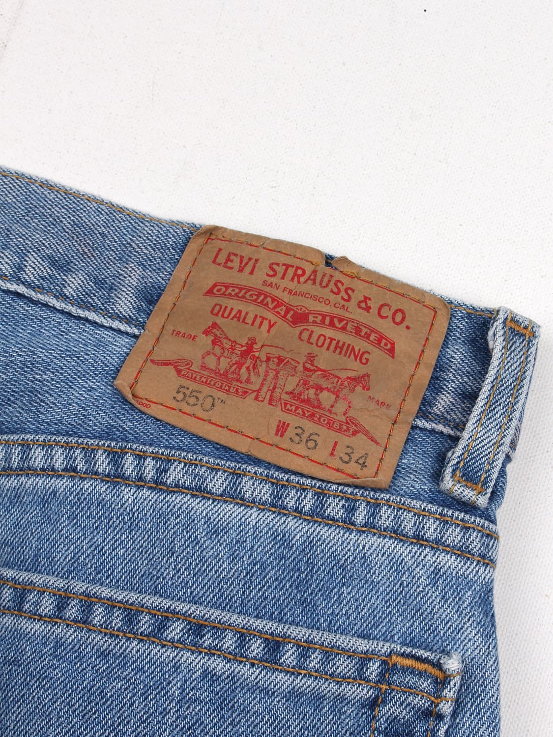 00s LEVI'S 550 Denim Pants (36) (#012) 상품이미지8