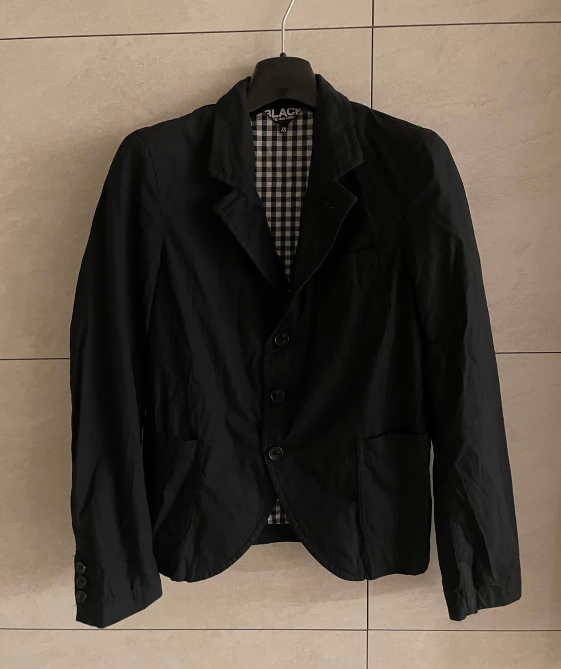 Comme des Garcons Black cotton jacket 상품이미지2