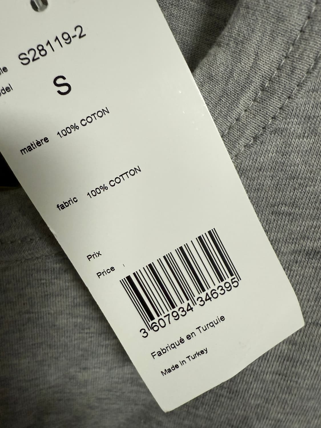 꼼데가르송 반팔티 새상품 상품이미지3