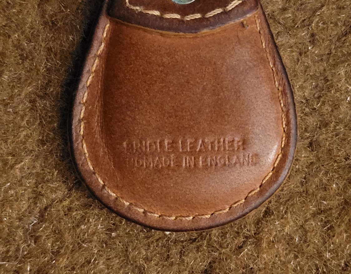 영국산 레더 키홀더 빈티지(8cm) 상품이미지3