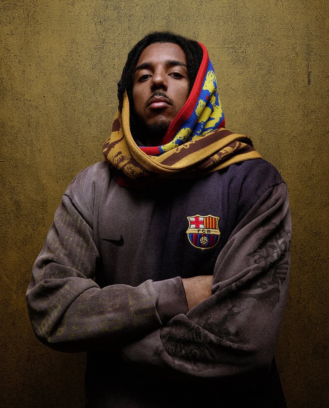 Nike x FC Barcelona x Travis Scott 후드티 S 상품이미지4