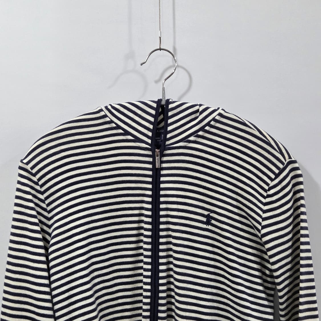 폴로랄프로렌 골프 우먼 스트라이프 후드집업 S 상품이미지2