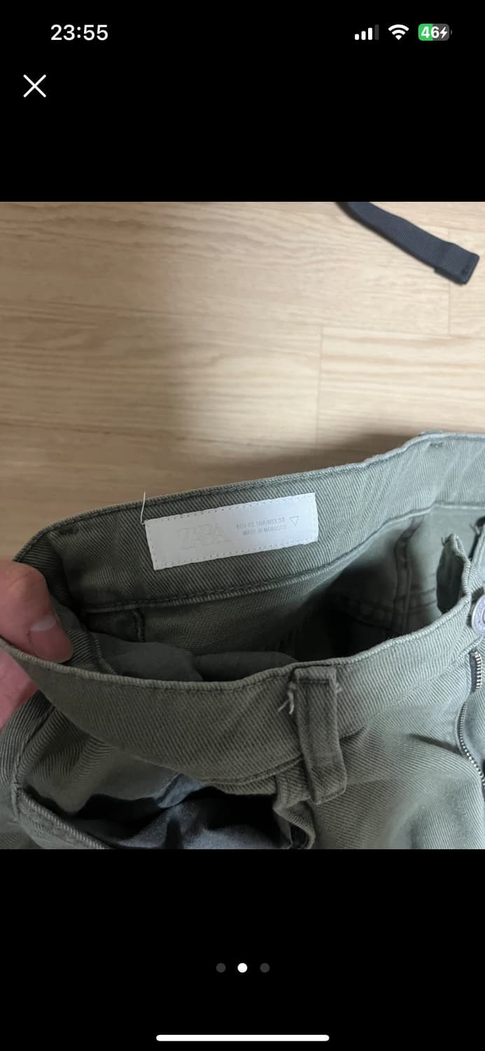 자라 카고 팬츠 상품이미지2
