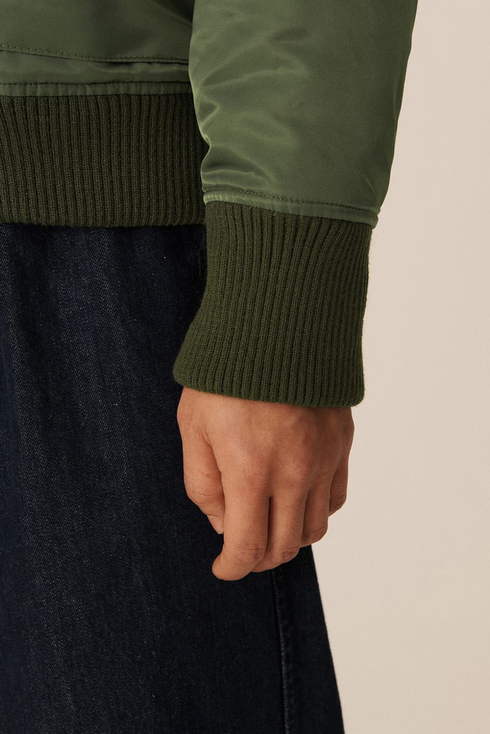 (L)YMC ma-1 항공자켓 올리브 점퍼 상품이미지3