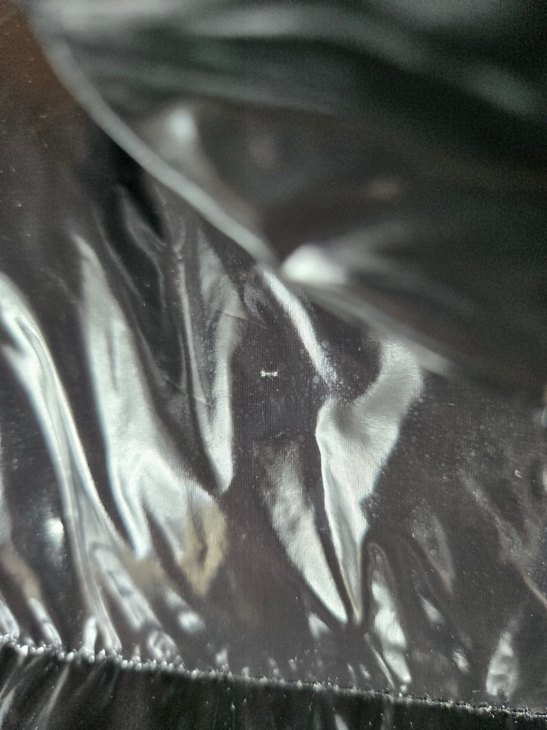 [무료배송]아워웨이브 F 글로시 후드 패딩 OURWAVE 유광 블랙 상품이미지10