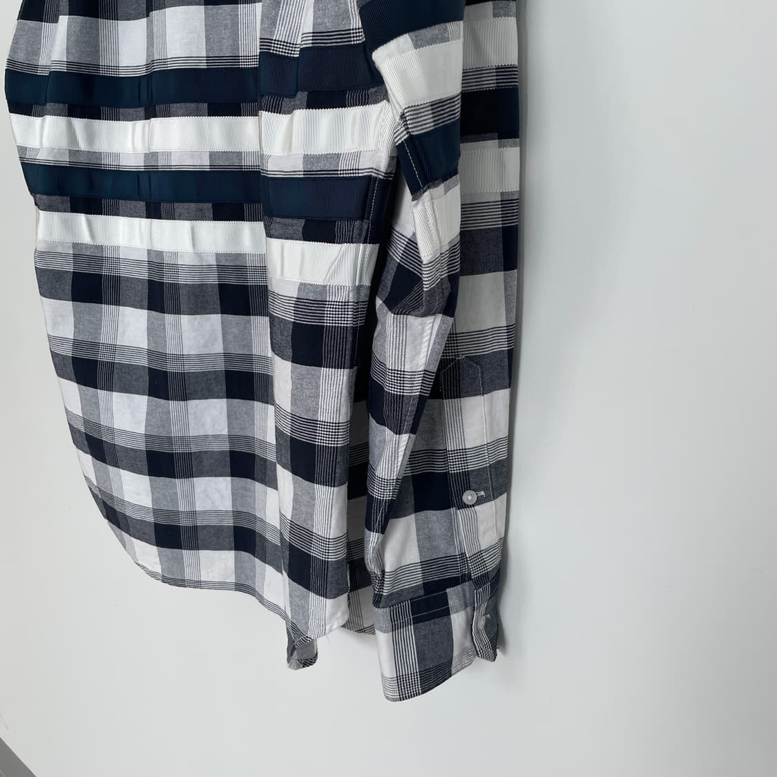 톰브라운 4선 완장 옥스포드 체크 셔츠 상품이미지6