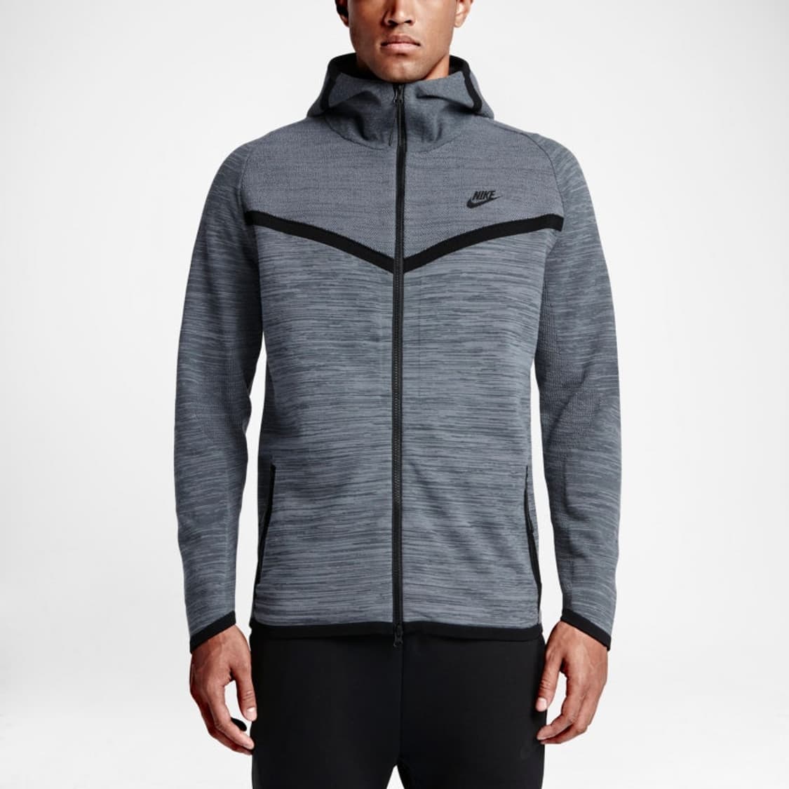 나이키 테크 니트 윈드러너 자켓 그레이 상품이미지2