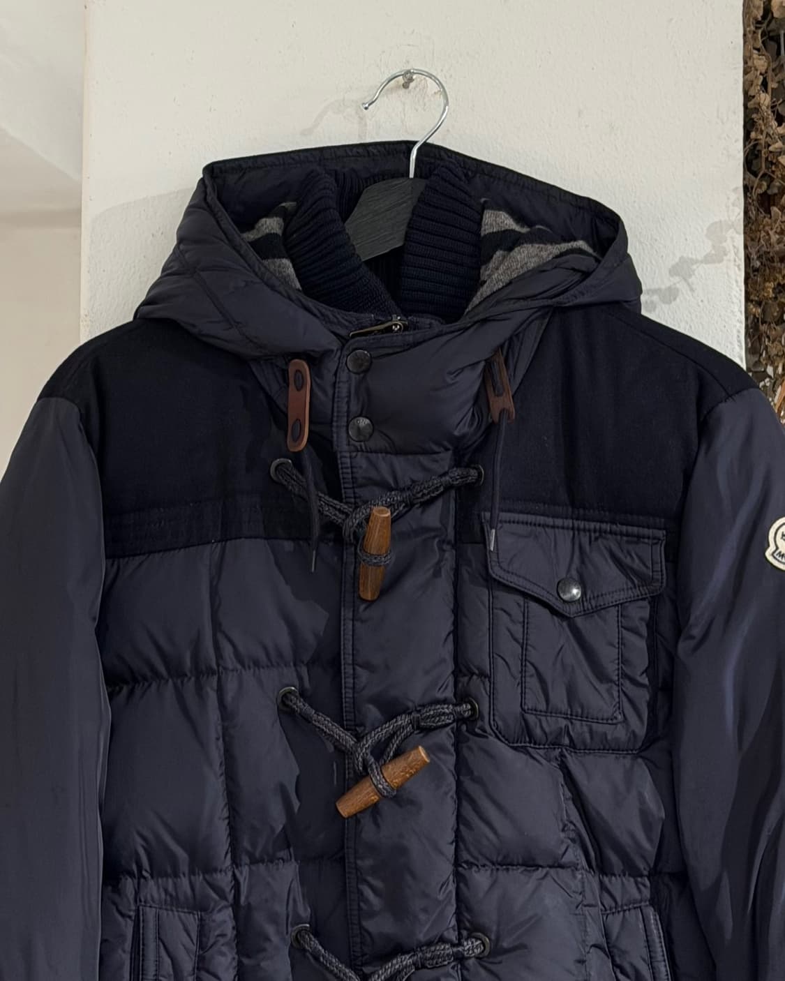 몽클레어 네이비 우먼스 버질 다운 패딩 상품이미지4