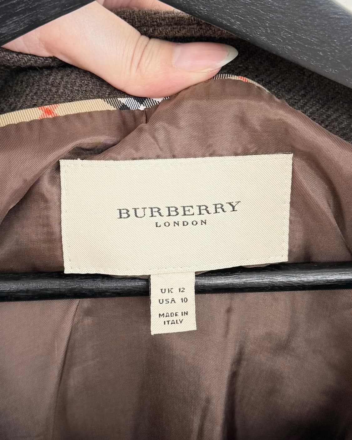 버버리 브라운 더블 포켓 버튼업 자켓 상품이미지7