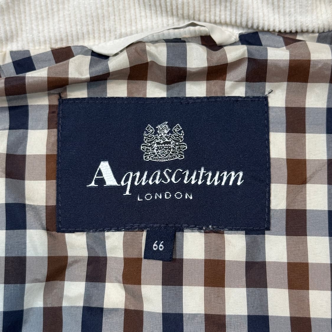 66) 아쿠아스큐텀 구스다운 퀼팅 베스트 조끼패딩 상품이미지8