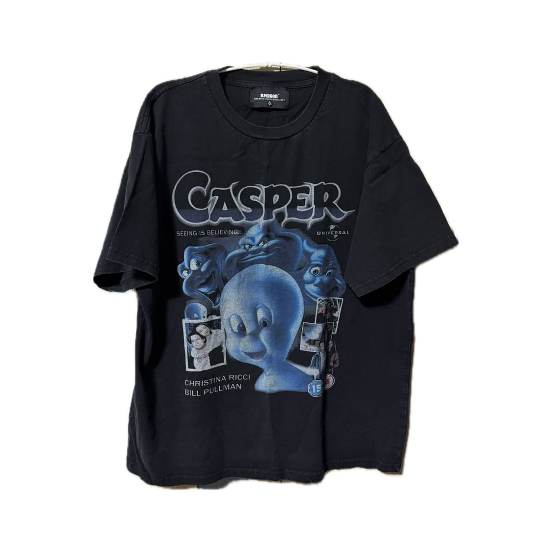 캐스퍼 블랙 티셔츠 xl 상품이미지1