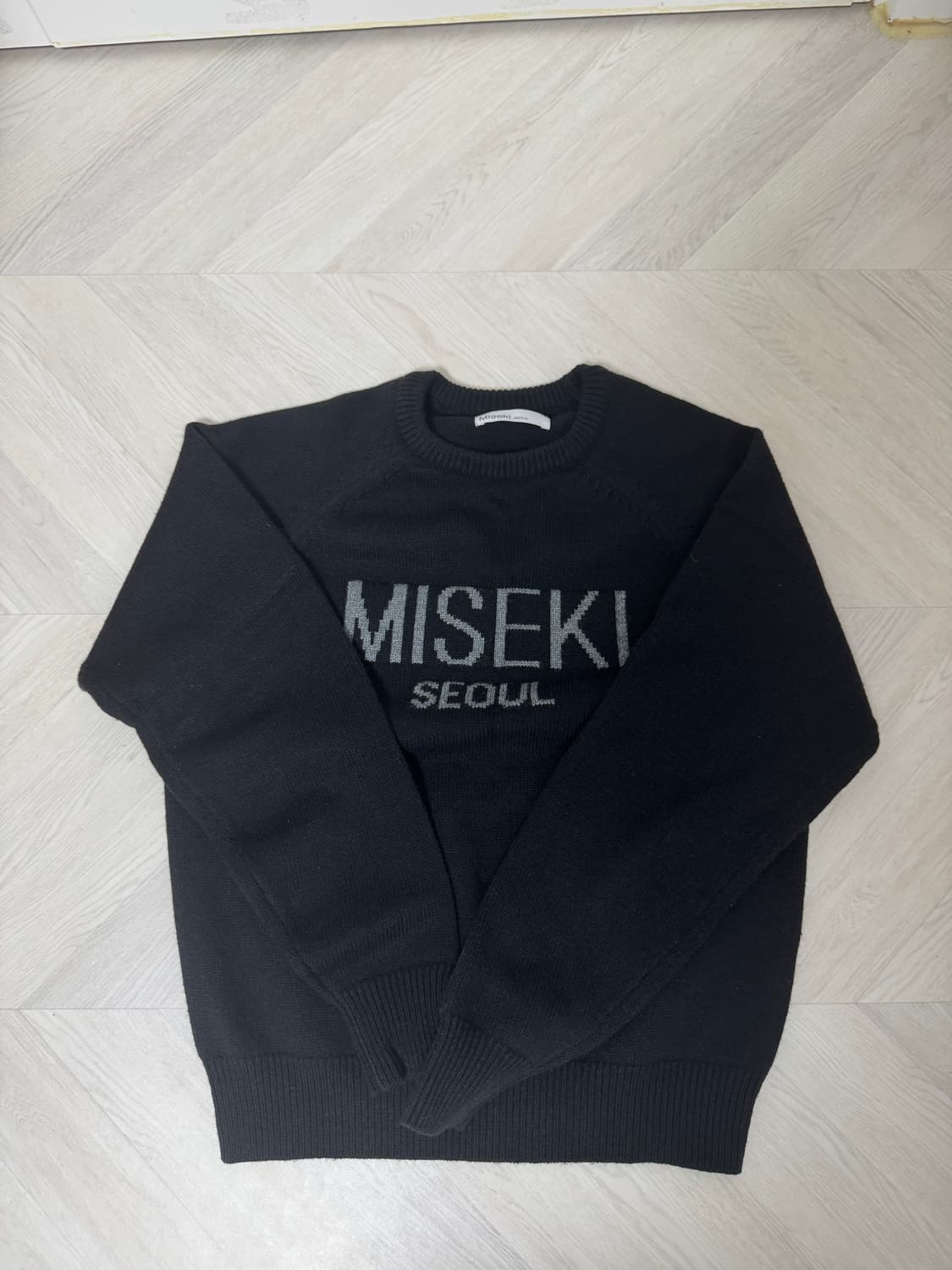 미세키 서울 니트 블랙 S 상품이미지1