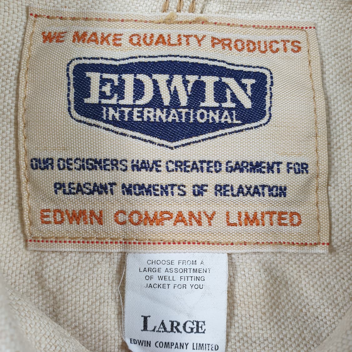 EDWIN 워크 자켓 상품이미지2