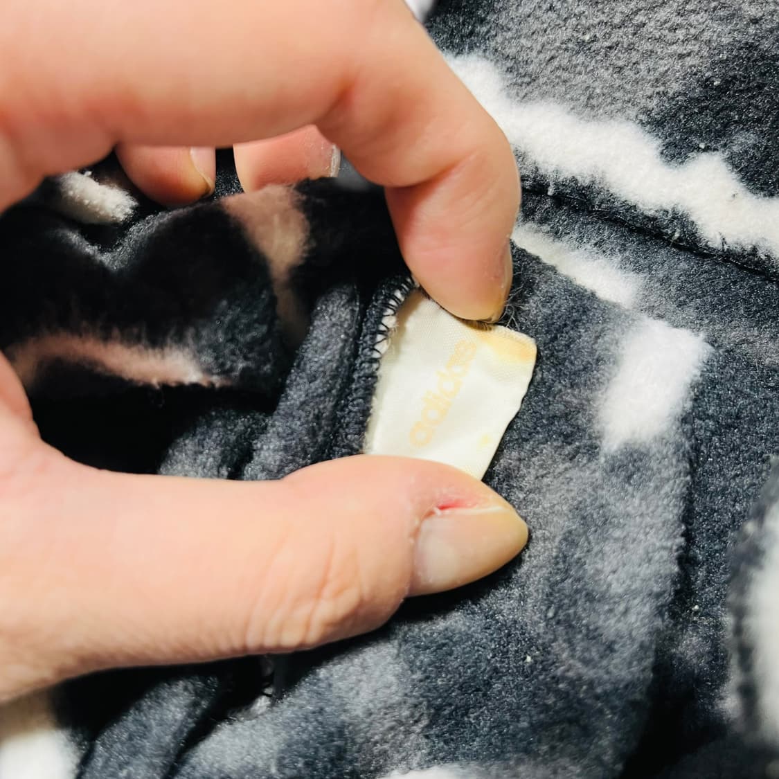 Adidas 90s Geometric fleece beanie 상품이미지5