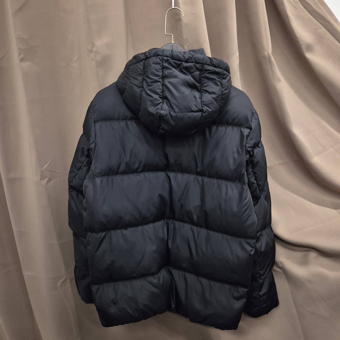 타미 진스 폴리 퀄팅 레귤러 다운 자켓 L 상품이미지3