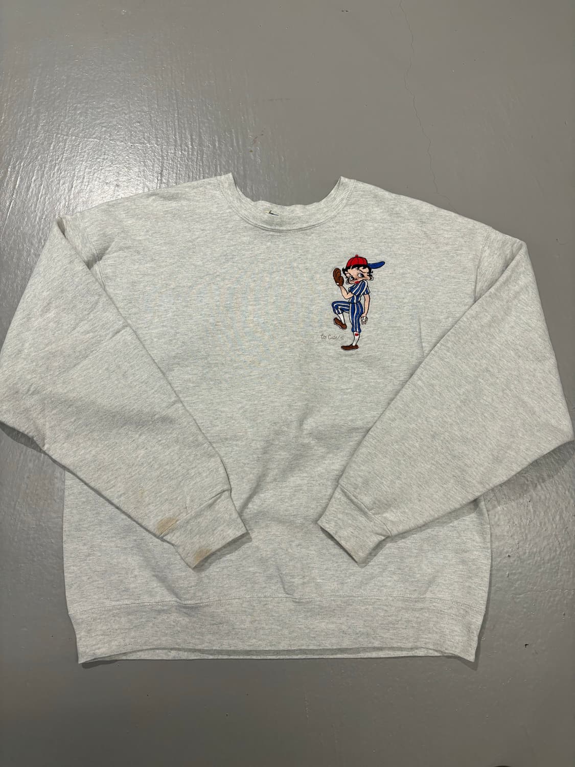 90s USA 베티붑 맨투맨 티셔츠 상품이미지3