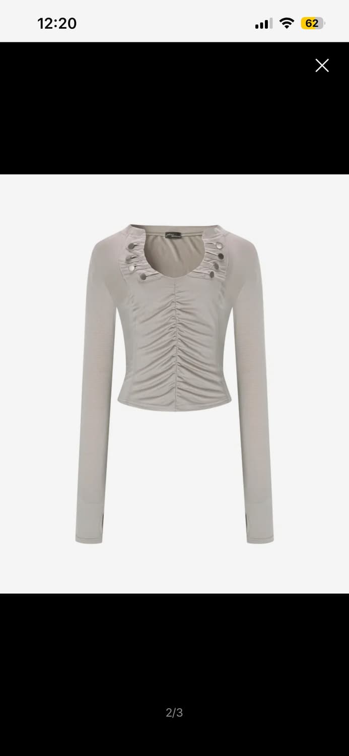 pleasenofollow Ruby Long Sleeve Top 상품이미지2