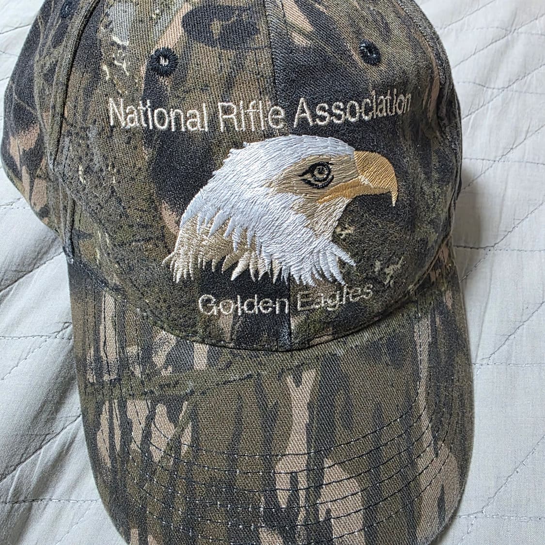 [OS] 빈티지 NRA 골든이글 6패널 볼캡 리얼트리 상품이미지2