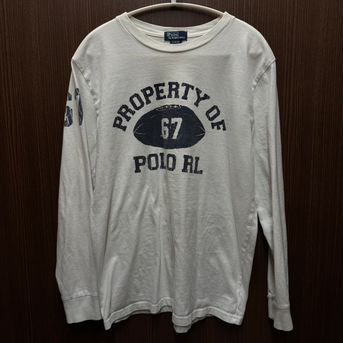 랄프로렌 폴로 긴팔티셔츠 14-16세  상품이미지1
