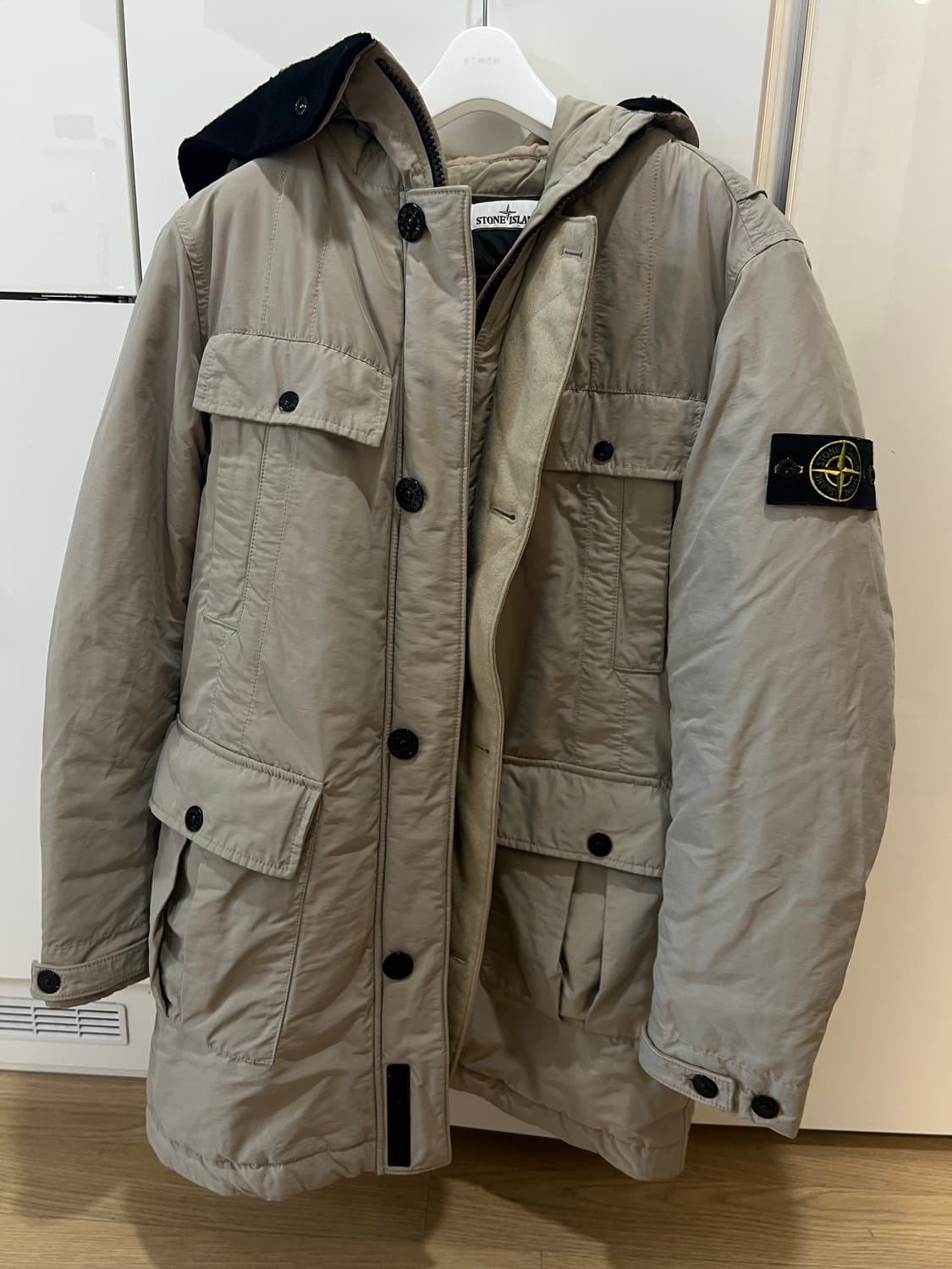 스톤아일랜드 야상패딩 베이지 103-105 상품이미지1
