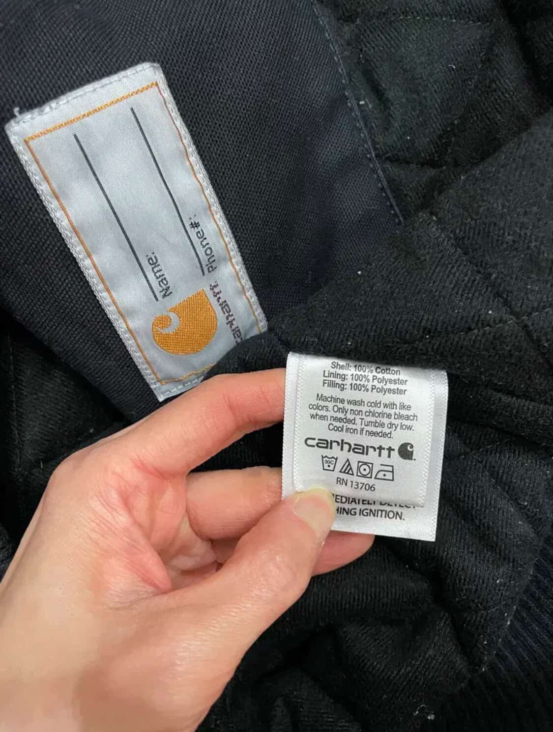 칼하트 덕액티브 검정 상품이미지6