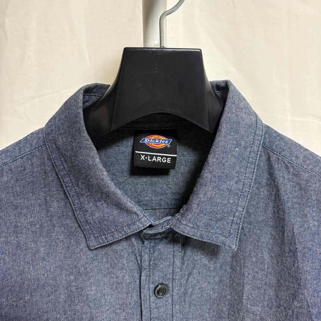 디키즈 샴브레이 워크셔츠 / 블루, XL 상품이미지4