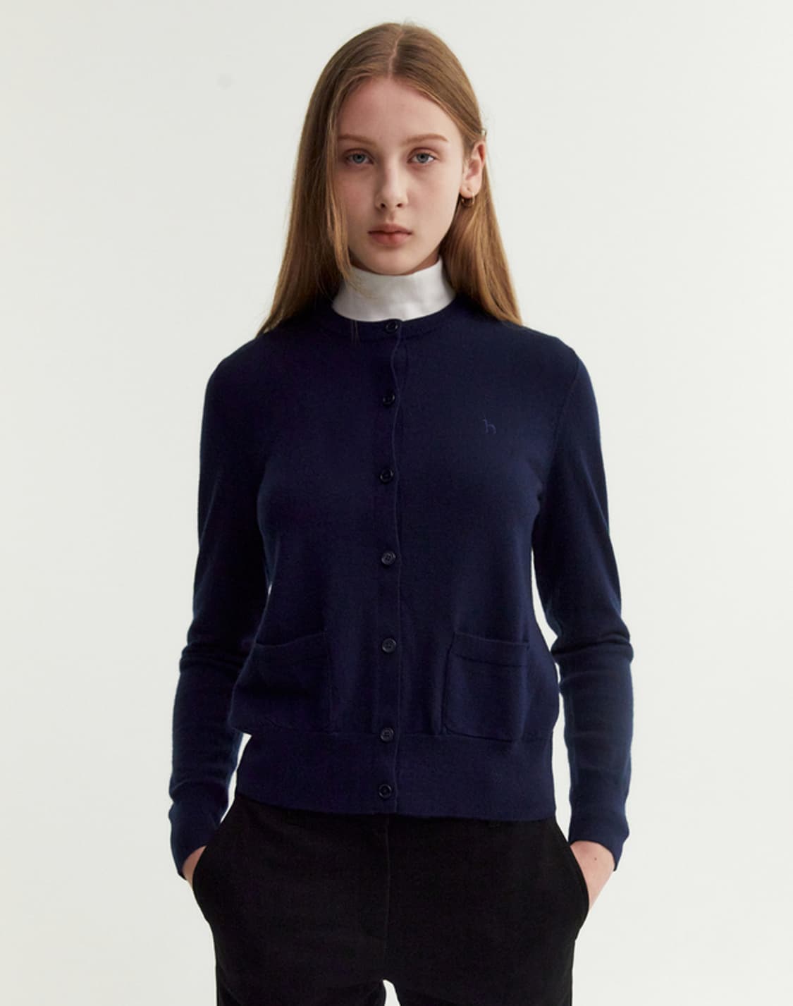 헤지스 울 솔리드 가디건 상품이미지7