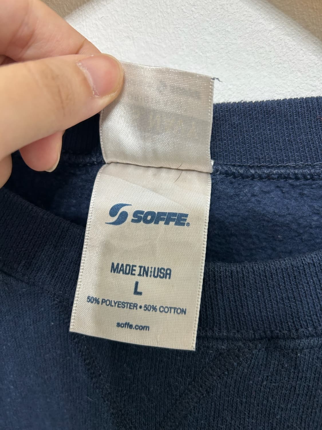 90's soffee us navy sweat Shirt 상품이미지4
