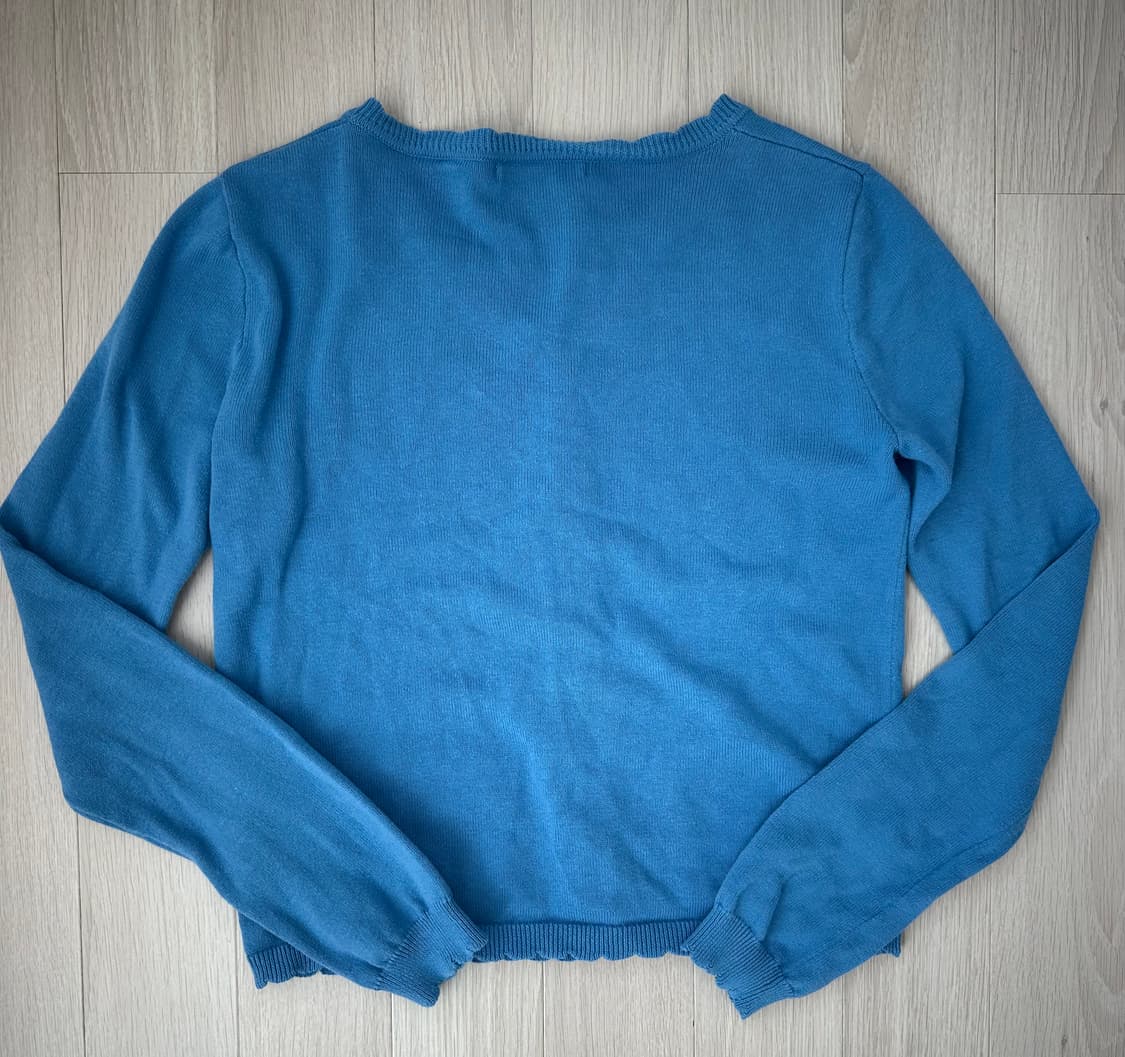 Brandy melville 브랜디멜빌 zoe 가디건 [블루] 상품이미지6