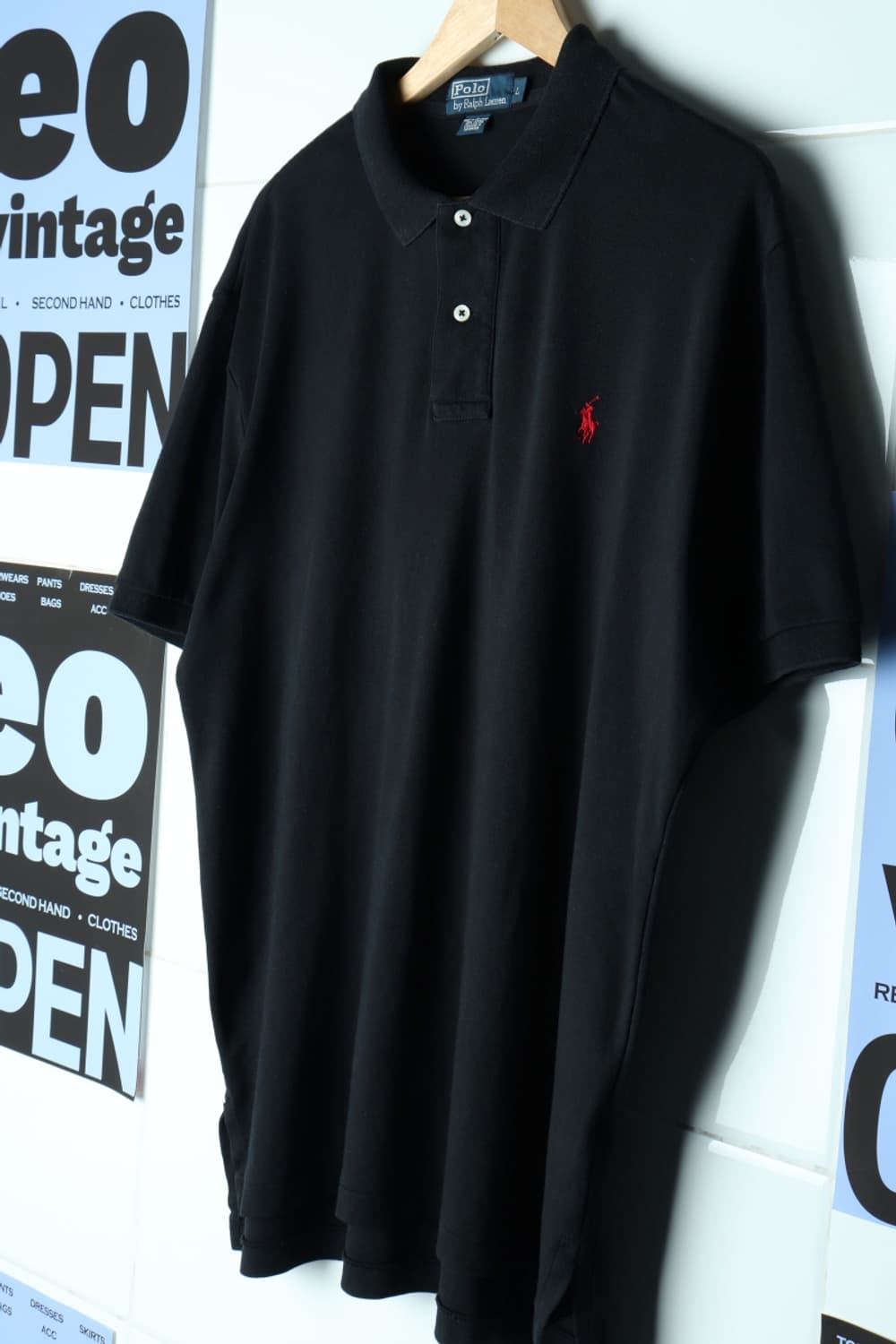 (L-2XL) 폴로 랄프로렌 반팔 카라 티셔츠 USA 블랙-7B0D 상품이미지1