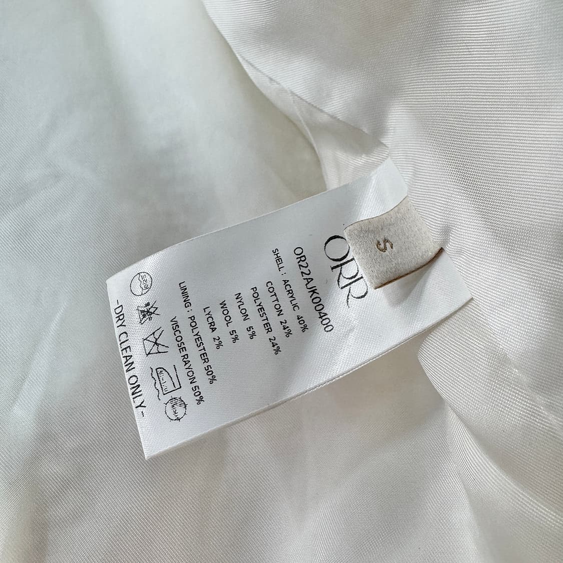 ORR 오르 비즈 버튼 트위드 자켓 상품이미지4