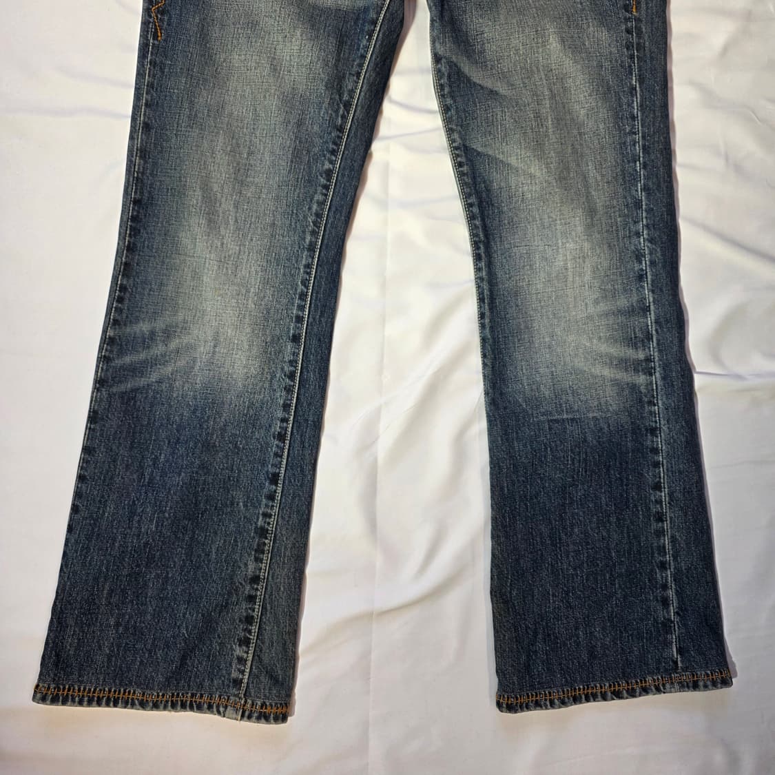 [W32L32]리바이스 Copper 웨스턴 세미 부츠컷 데님 팬츠 상품이미지3