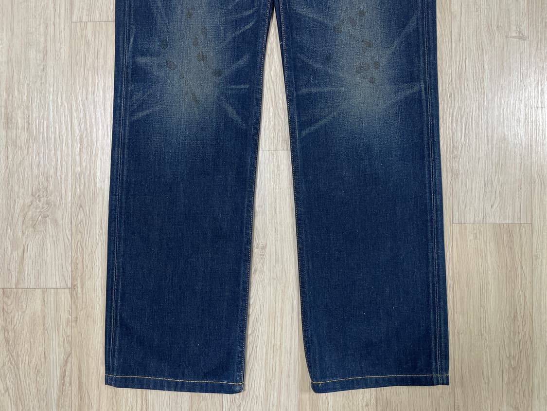 30) 00s 리바이스 재팬 502 오일워싱 데님팬츠 상품이미지7