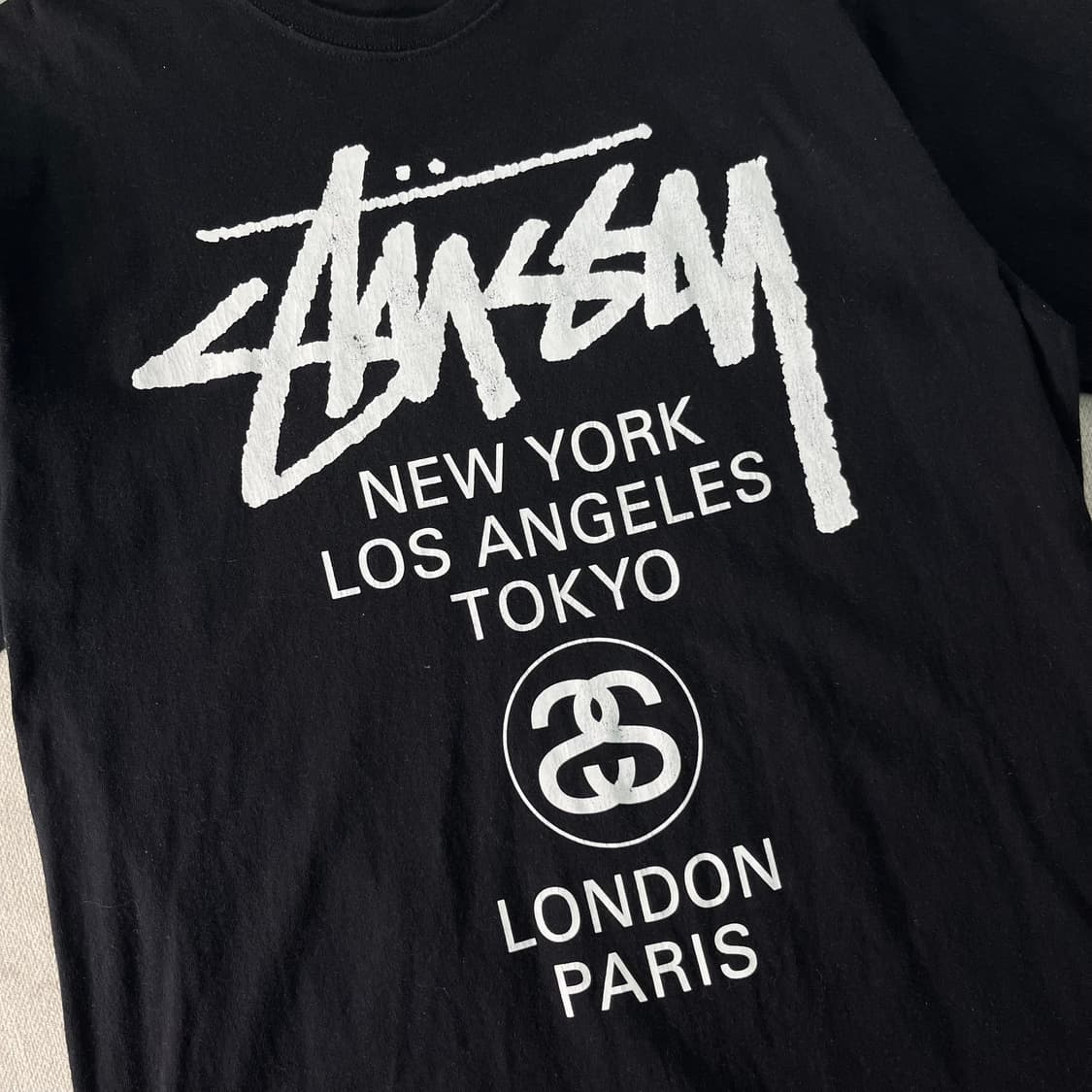 105 스투시 월드투어 반팔 티셔츠 상품이미지3