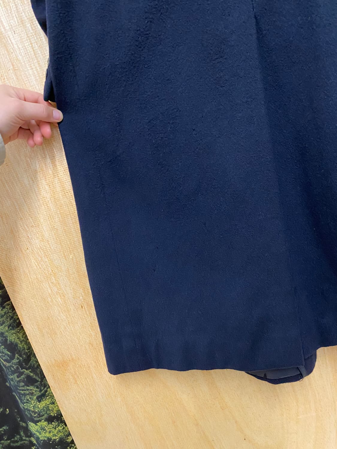 VTG cashmere double coat 캐시미어 울혼방 더블 코트 상품이미지9