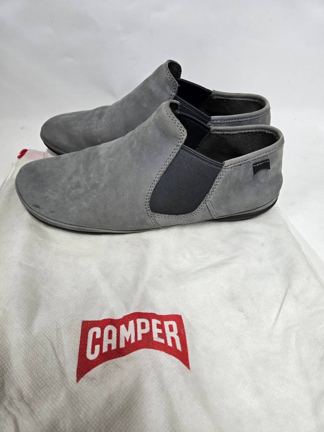 캠퍼 스웨이드 슬립온 그레이39 250mm 상품이미지3
