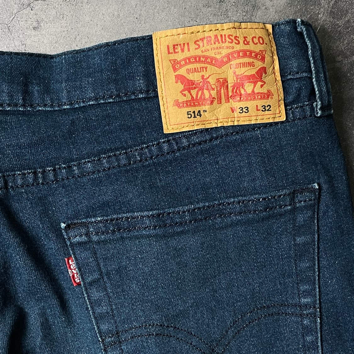 LEVI'S 리바이스514 레귤러 스트레이트핏 코튼 데님팬츠 A00599 상품이미지7