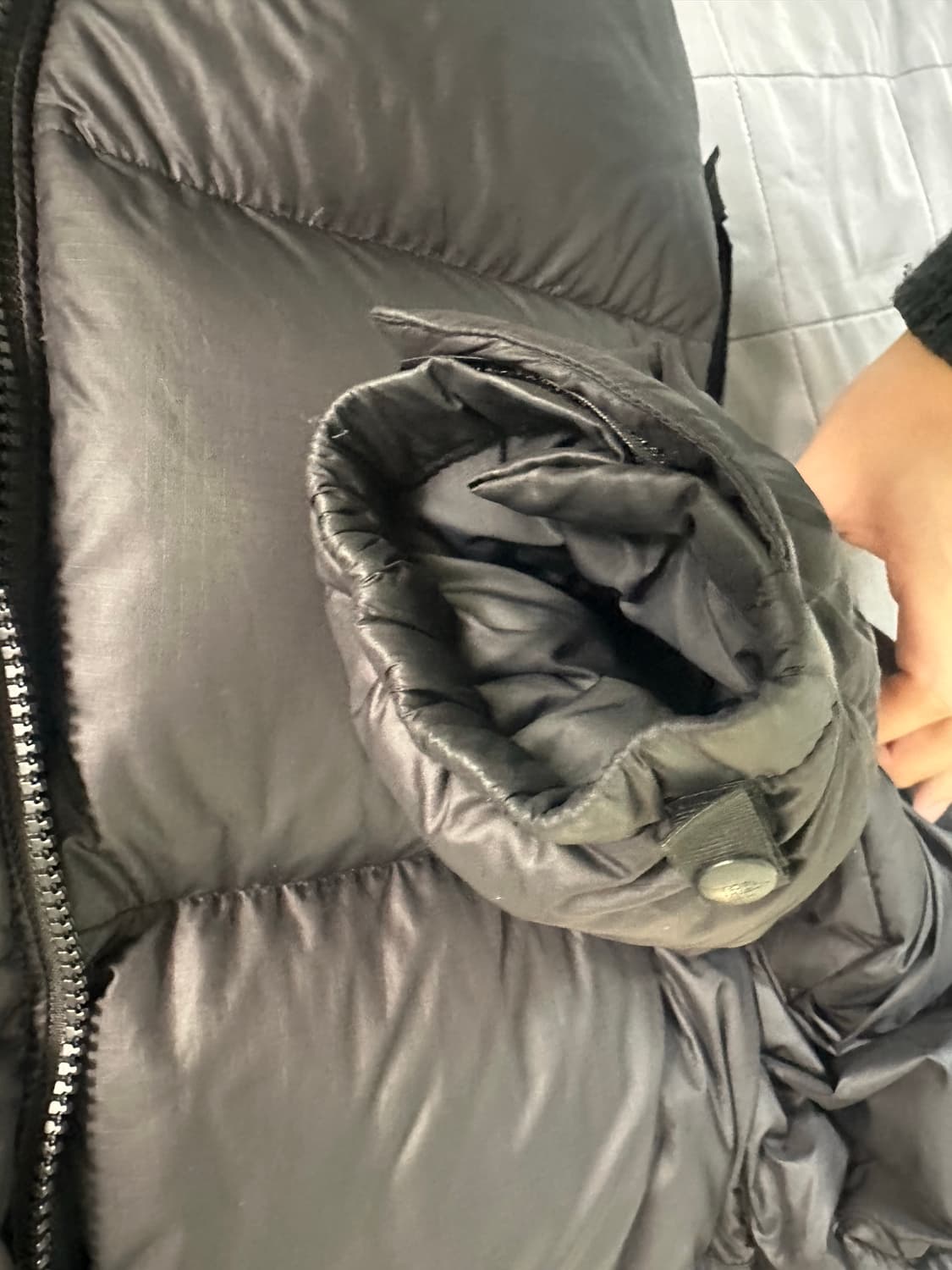 노스페이스 1996 눕시 패딩 블랙 M 상품이미지6