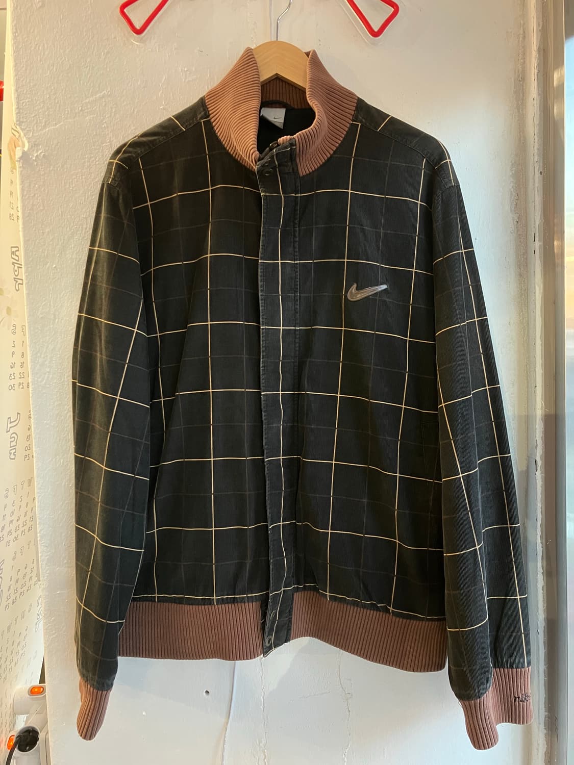 나이키 코듀로이 체크 자켓 XXL 상품이미지1