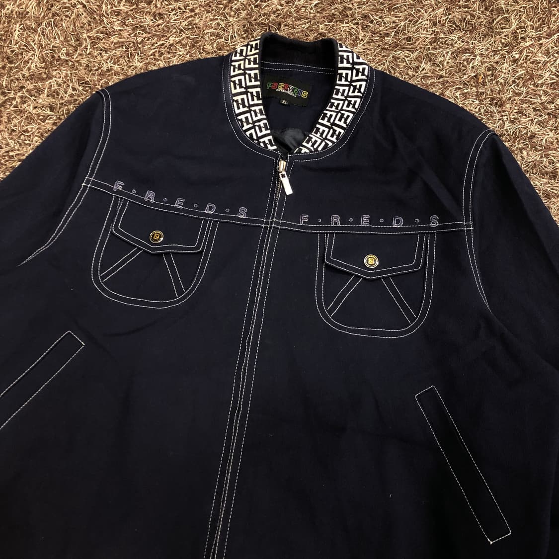 PS SPORTS 빈티지 블루종 자켓 상품이미지2