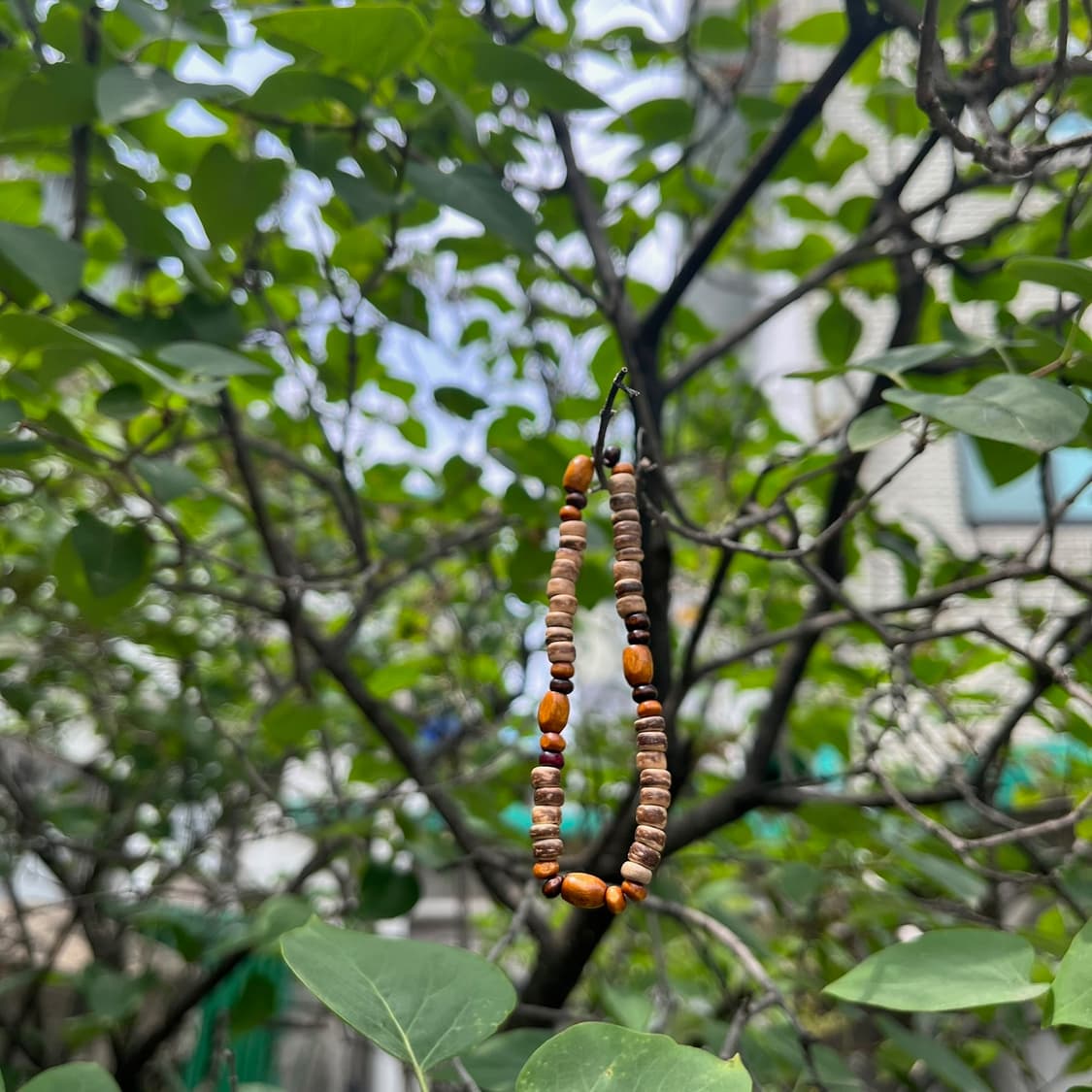 빈티지 우드 믹스 비즈 팔찌  상품이미지3