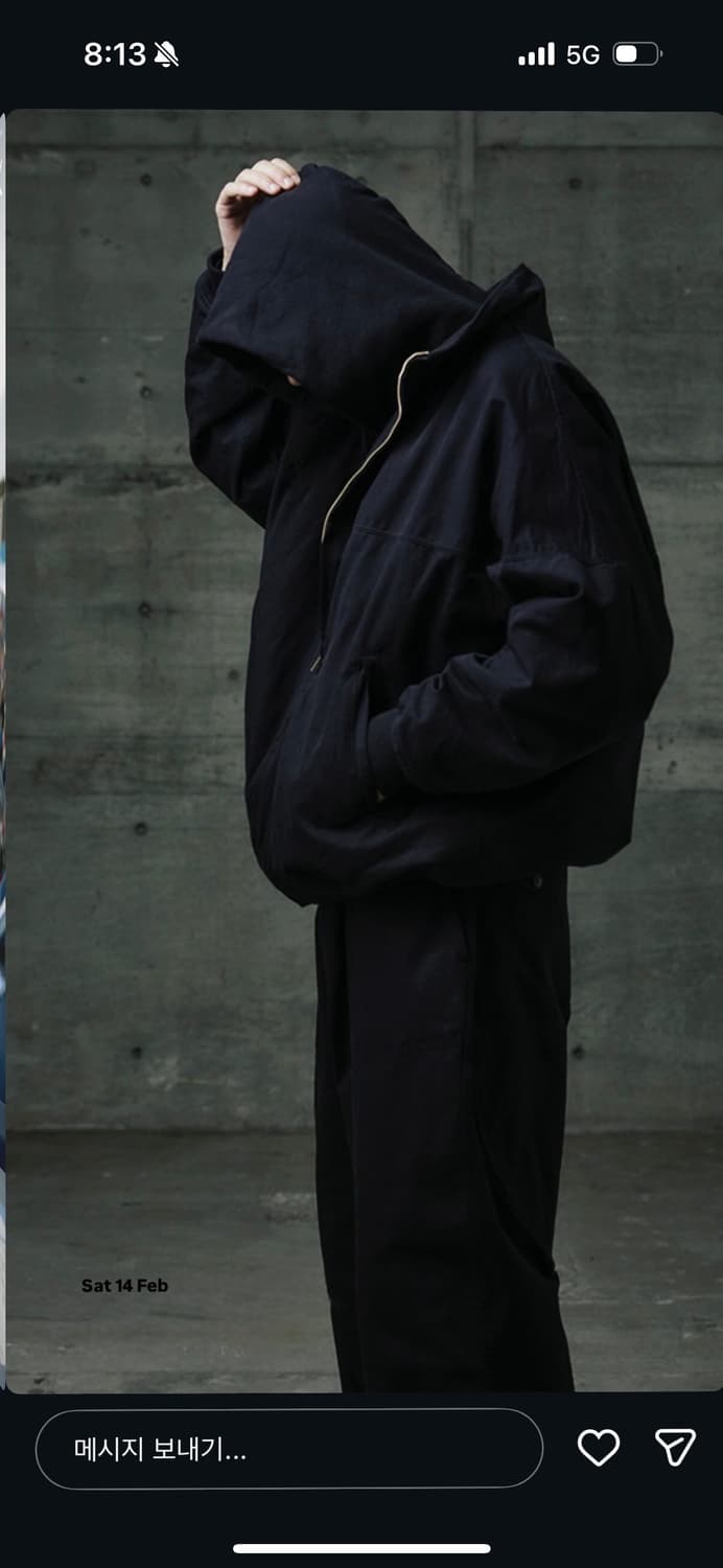 26ss comoli 코모리 포스트 워크 트윌 캡숄더 자켓 3 상품이미지2