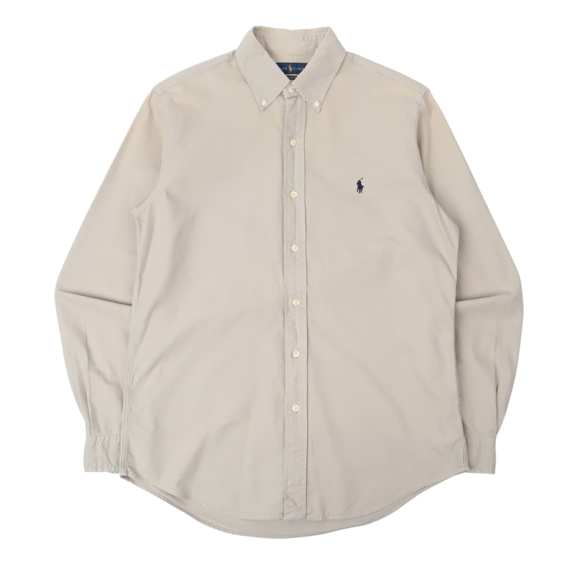 폴로 랄프로렌 옥스포드 라이트 베이지 클래식핏 셔츠 상품이미지1
